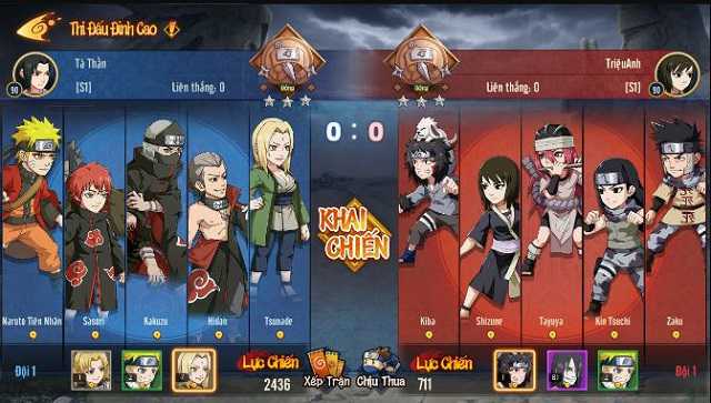 Game Ninja Đại Chiến hấp dẫn