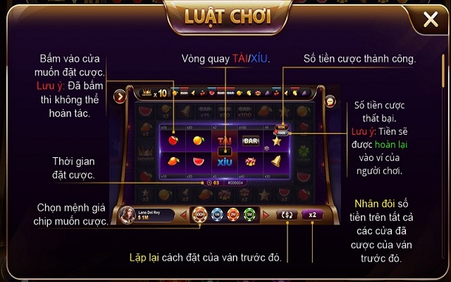 Luật chơi Xèng 777