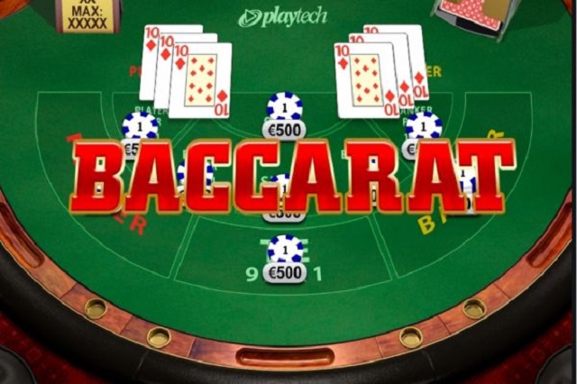 Luật rút bài trong Baccarat