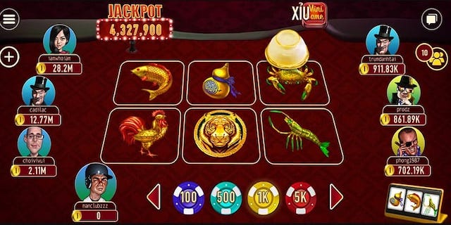 Giới thiệu game bầu cua