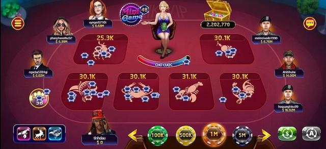 Game bầu cua online đổi thưởng