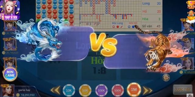 Hướng dẫn cách chơi game bài rồng hổ